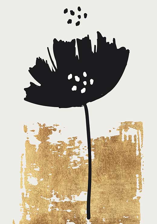 Black Poppy - Kubistika Black Poppy - Kubistika