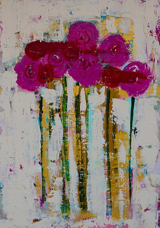 She Picked Flowers for Her Friend to Cheer Her Up - Tove Höglund She Picked Flowers for Her Friend to Cheer Her Up - Tove Höglund