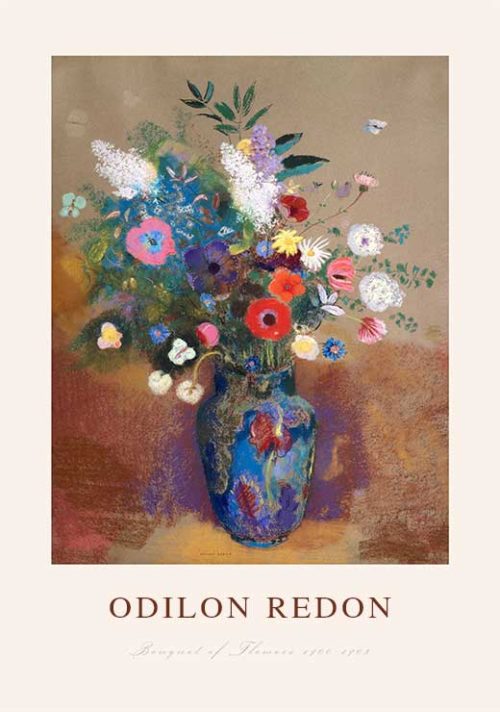 Bouquet of Flowers - Odilon Redon Bouquet of Flowers - Odilon Redon