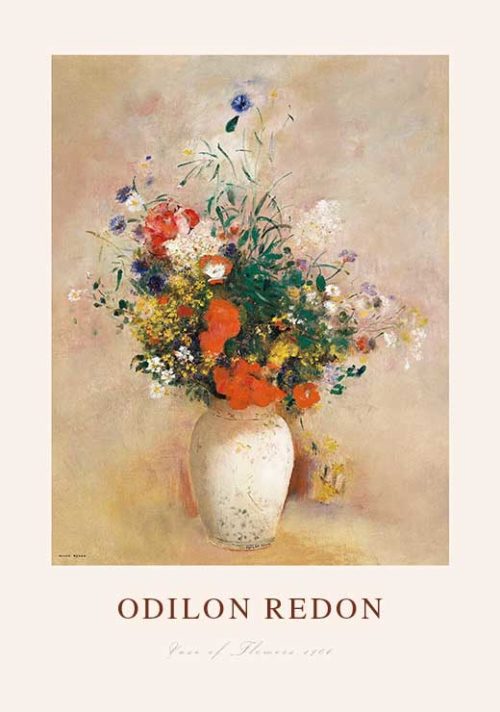 Vase of Flowers - Odilon Redon Vase of Flowers - Odilon Redon