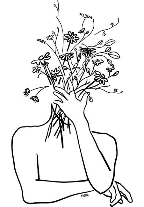 Flowers Face - Ninhol Flowers Face - Ninhol