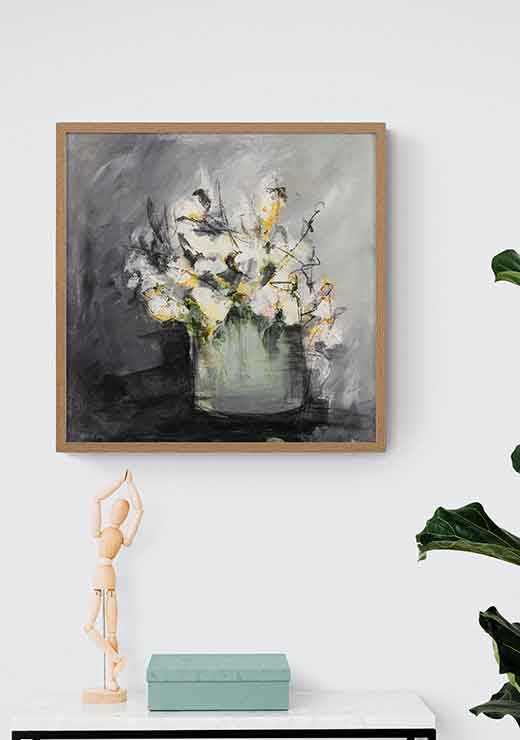 Flowers In Vase - Anita Øren Flowers In Vase - Anita Øren
