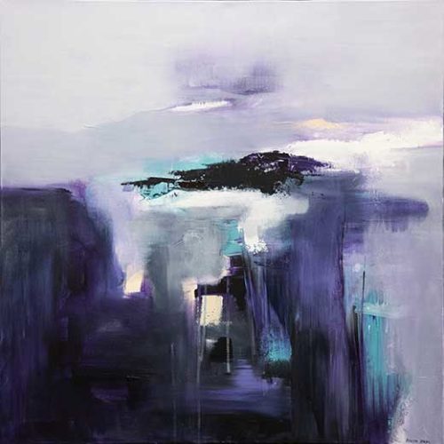 Purple Abstract - Anita Øren Purple Abstract - Anita Øren