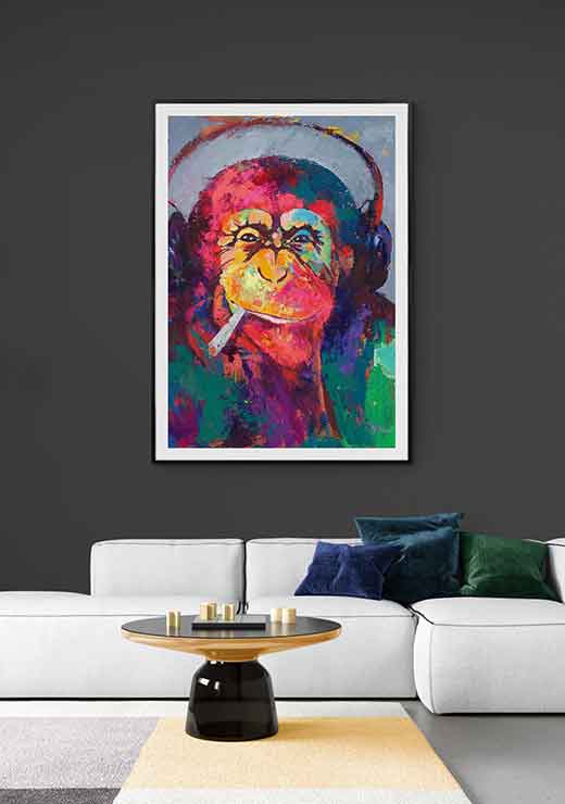 Monkey Music Smoking DJ - Renate Holzner Monkey Music Smoking DJ - Renate Holzner