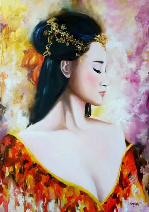 Ritratto Di Geisha - Anna Rita Angiolelli Ritratto Di Geisha - Anna Rita Angiolelli