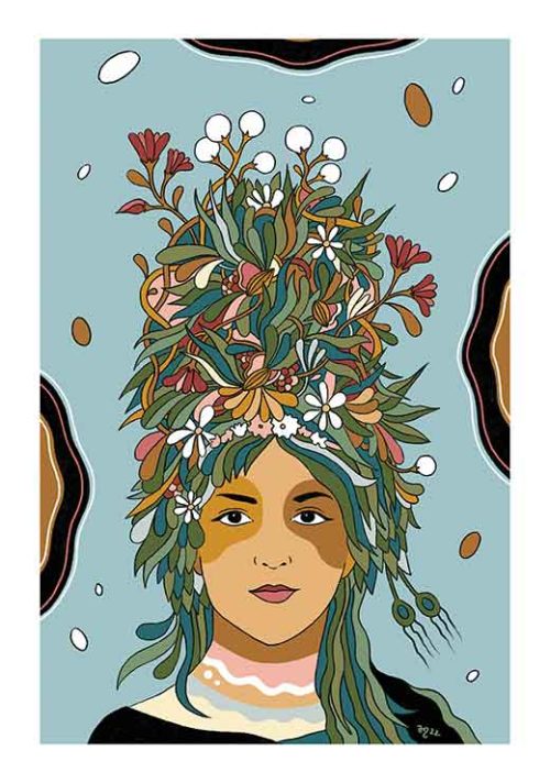 Flora Fabula Girl 4 - Julie Austnes Flora Fabula Girl 4 - Julie Austnes