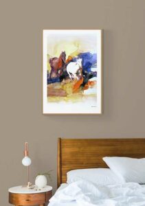 Galloping Horses - Sylvia Baldeva Galloping Horses - Sylvia Baldeva