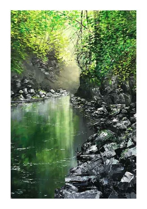 River In The Forest - Tomasz Groma River In The Forest - Tomasz Groma