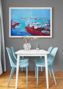 Dunmore East Harbour Sylvie Lydie - Renate Holzner Dunmore East Harbour Sylvie Lydie - Renate Holzner