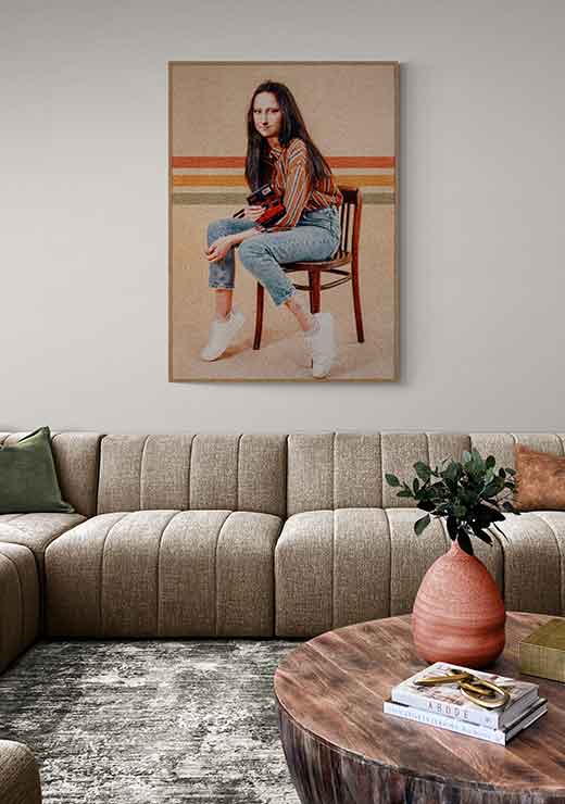 Retro Mona - Jonas Loose Retro Mona - Jonas Loose