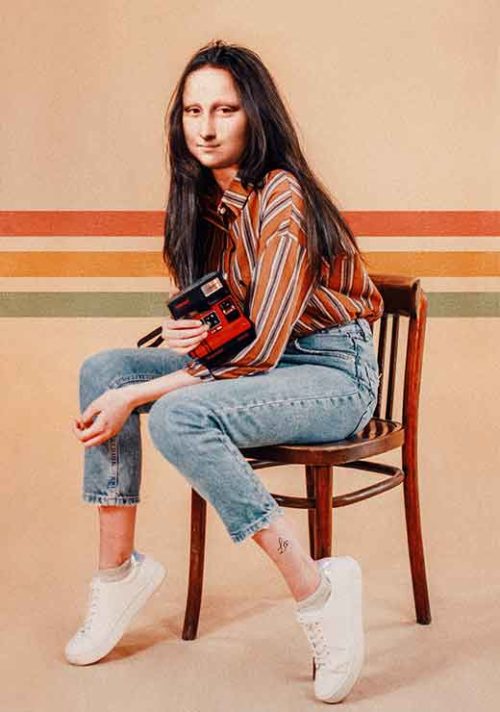 Retro Mona - Jonas Loose Retro Mona - Jonas Loose