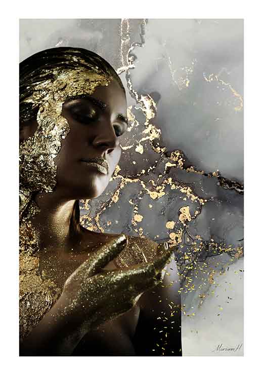 Golden Lady - Art By Mariann Golden Lady - Art By Mariann