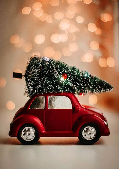 Red Christmas Car Red Christmas Car