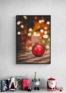 Red Christmas Ornament No2
