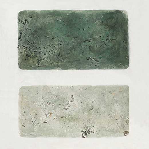Dark And Light Green - Renate Holzner Dark And Light Green - Renate Holzner