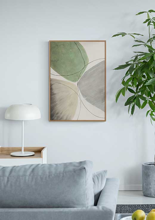 Green Grey Beige Balls - Renate Holzner Green Grey Beige Balls - Renate Holzner