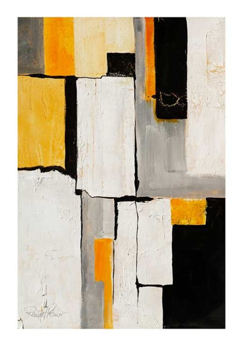 Yellow Squares - Renate Holzner Yellow Squares - Renate Holzner