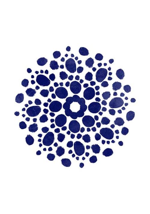 Blue Circles And Dots Blue Circles And Dots