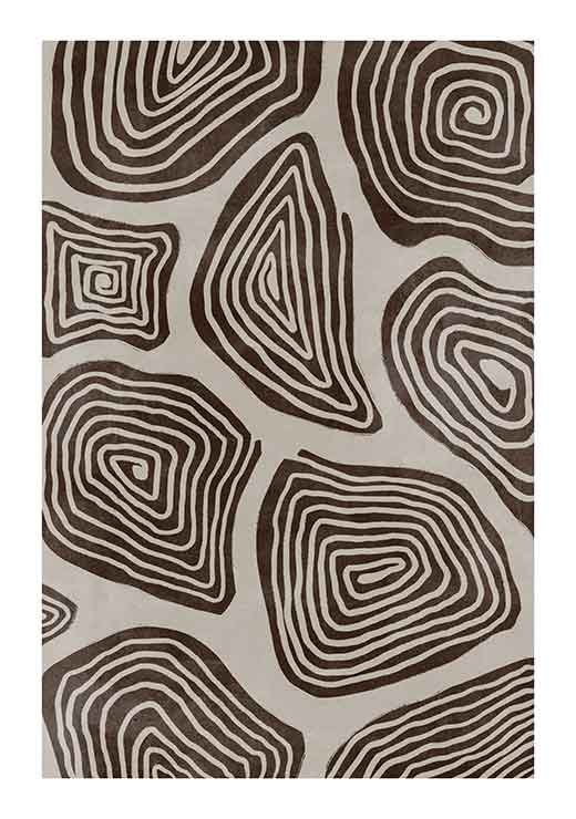 Brown and Beige Shapes Brown and Beige Shapes