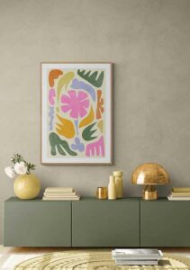 Colorful Flower Shapes Colorful Flower Shapes