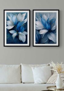 Blue Flower B - Winnie Møller Blue Flower B - Winnie Møller