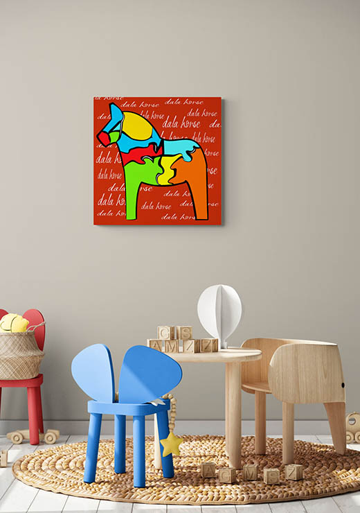 Dala Horse - Sannel Larson Dala Horse - Sannel Larson