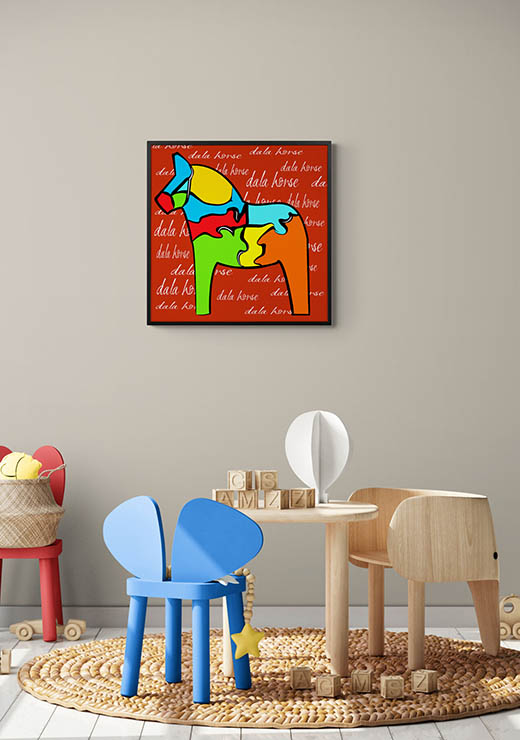 Dala Horse - Sannel Larson Dala Horse - Sannel Larson