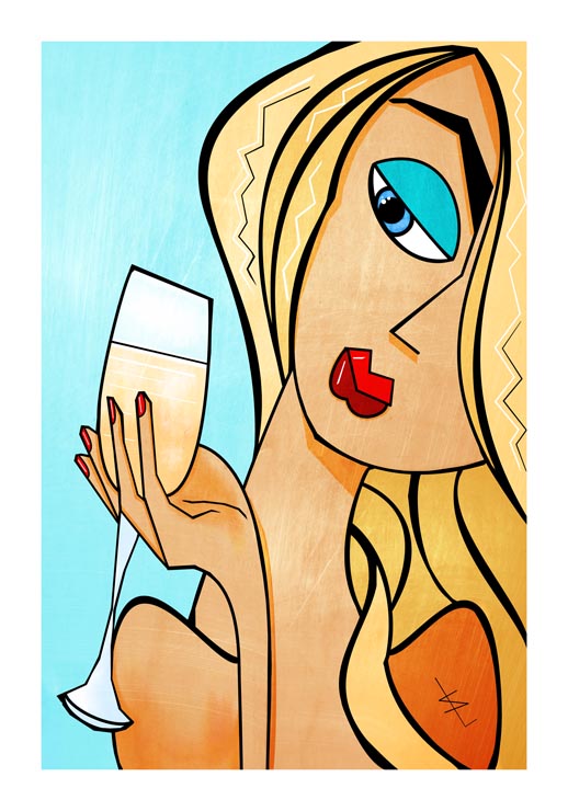 White Lady Chardonnay - Sannel Larson White Lady Chardonnay - Sannel Larson