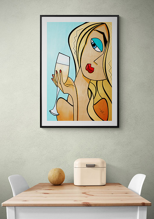White Lady Chardonnay - Sannel Larson White Lady Chardonnay - Sannel Larson