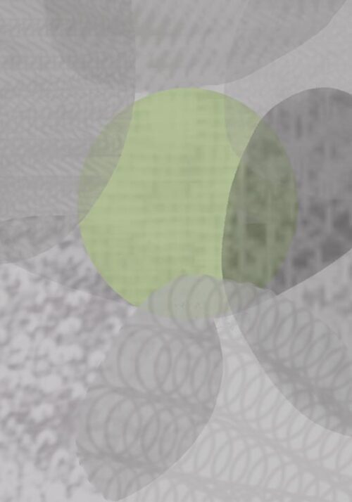 Grey Green Abstract 1 - Eva Söderberg