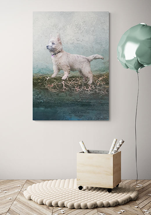 Molly the Dog - Art By Mariann Molly the Dog - Art By Mariann