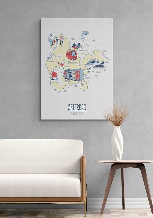 Østerbro Map - Radostina Kazakova Østerbro Map - Radostina Kazakova