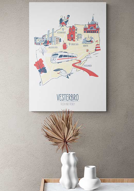 Vesterbro Map - Radostina Kazakova Vesterbro Map - Radostina Kazakova