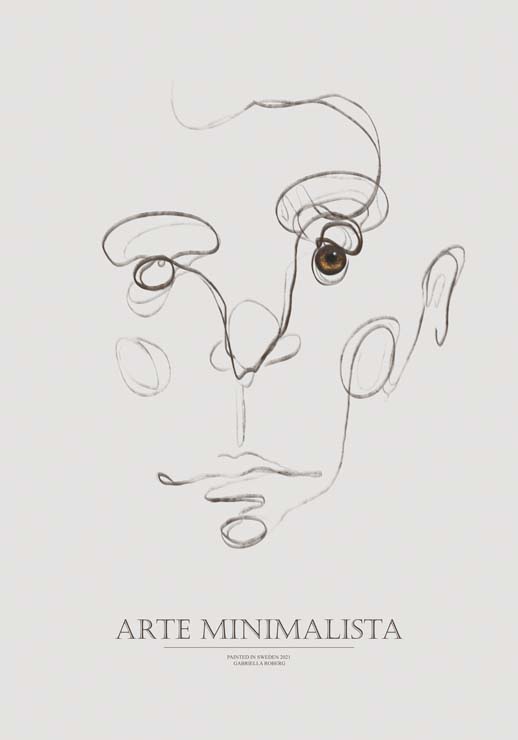 Arte Minimalista No. 1 - Gabriella Roberg Arte Minimalista No. 1 - Gabriella Roberg