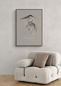 Grey Heron - Gabriella Roberg Grey Heron - Gabriella Roberg
