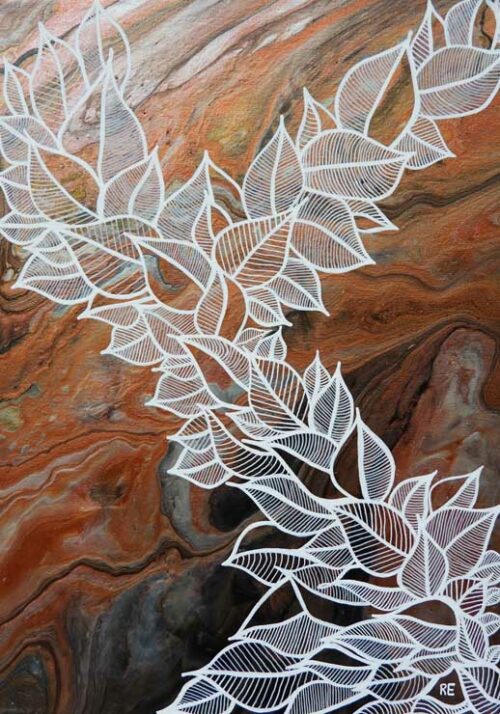 Follow The Leaves 1 - ReCreative Artwork Follow The Leaves 1 - ReCreative Artwork