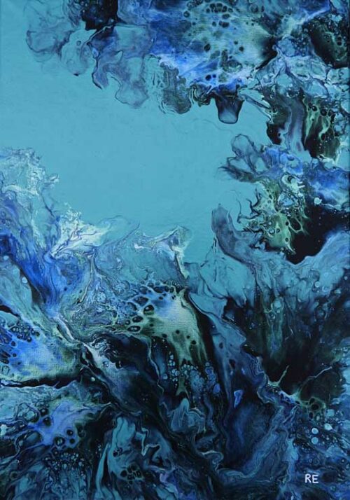 The Waves Come Crashing in 2 - ReCreative Artwork The Waves Come Crashing in 2 - ReCreative Artwork