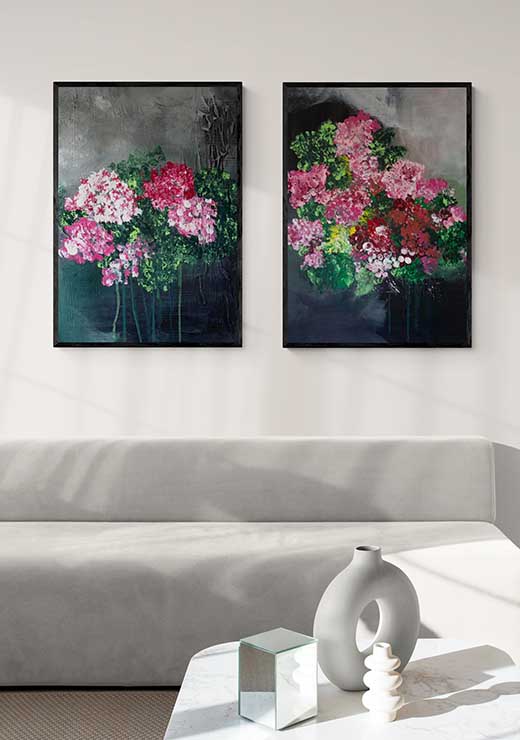 Pink Geranium - ArtByLee Pink Geranium - ArtByLee