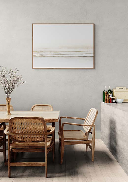 Watercolor Landscape No. 5 Soft Tones - Nouveau Prints Watercolor Landscape No. 5 Soft Tones - Nouveau Prints