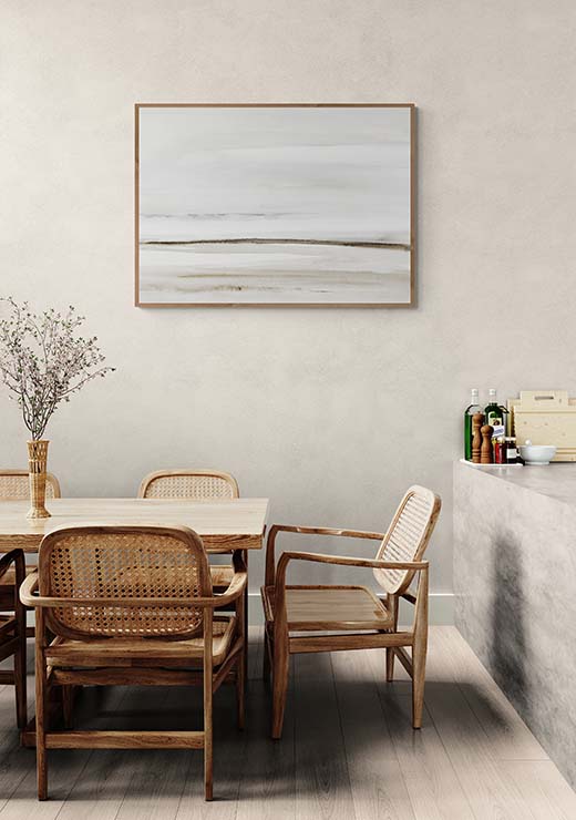 Watercolor Landscape No. 10 Neutral Tones - Nouveau Prints Watercolor Landscape No. 10 Neutral Tones - Nouveau Prints