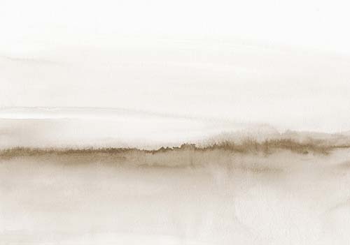 Watercolor Landscape No. 19 Beige - Nouveau Prints Watercolor Landscape No. 19 Beige - Nouveau Prints