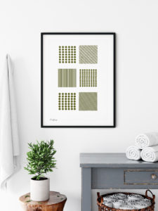 Green Squares - KaoDesign