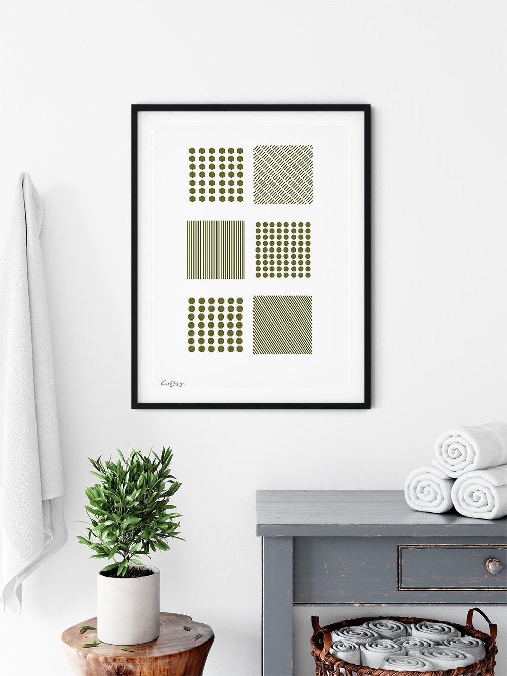 Green Squares - KaoDesign Green Squares - KaoDesign