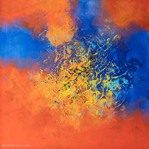 Abstrakt Oransje - Bjarte Ytterland Abstrakt Oransje - Bjarte Ytterland