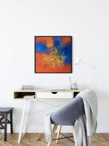 Abstrakt Oransje - Bjarte Ytterland Abstrakt Oransje - Bjarte Ytterland