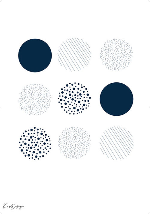 Blue Dots - KaoDesign Blue Dots - KaoDesign