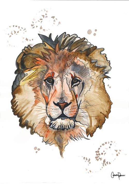 Lion Leonard - Cathrine Doreen Lion Leonard - Cathrine Doreen