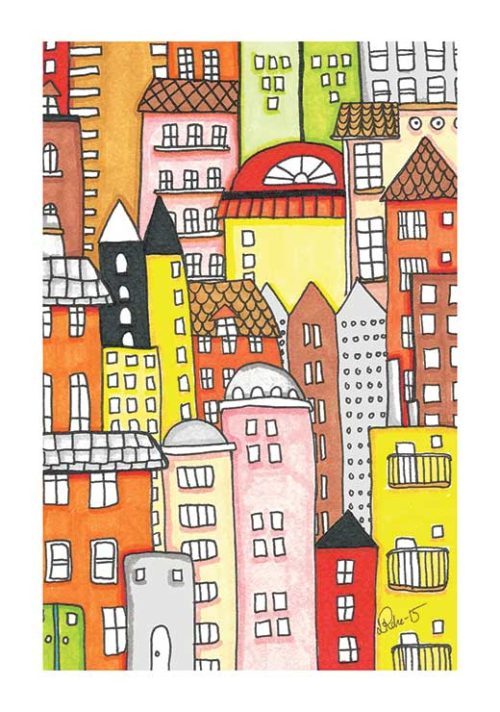 Oransje By - Lisa Ruhe