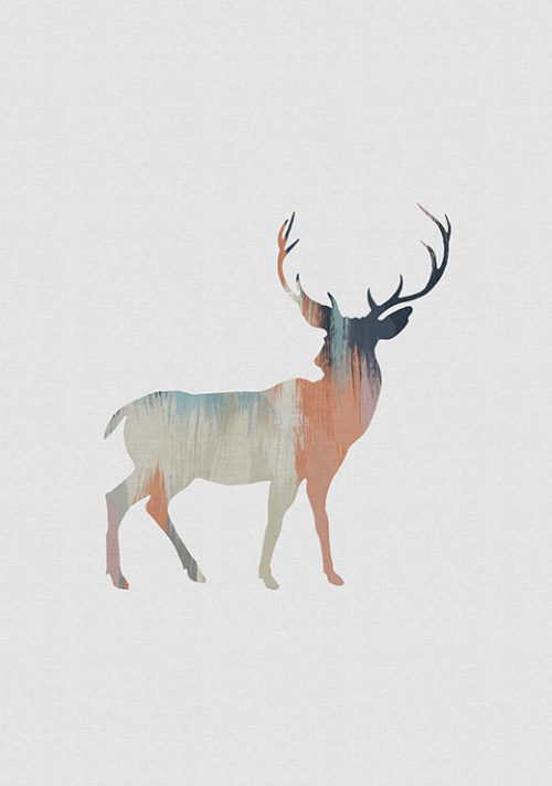 Pastel Deer - Orara Studio Pastel Deer - Orara Studio
