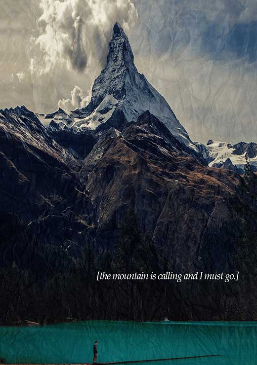 The Mountain is Calling - Kubistika The Mountain is Calling - Kubistika